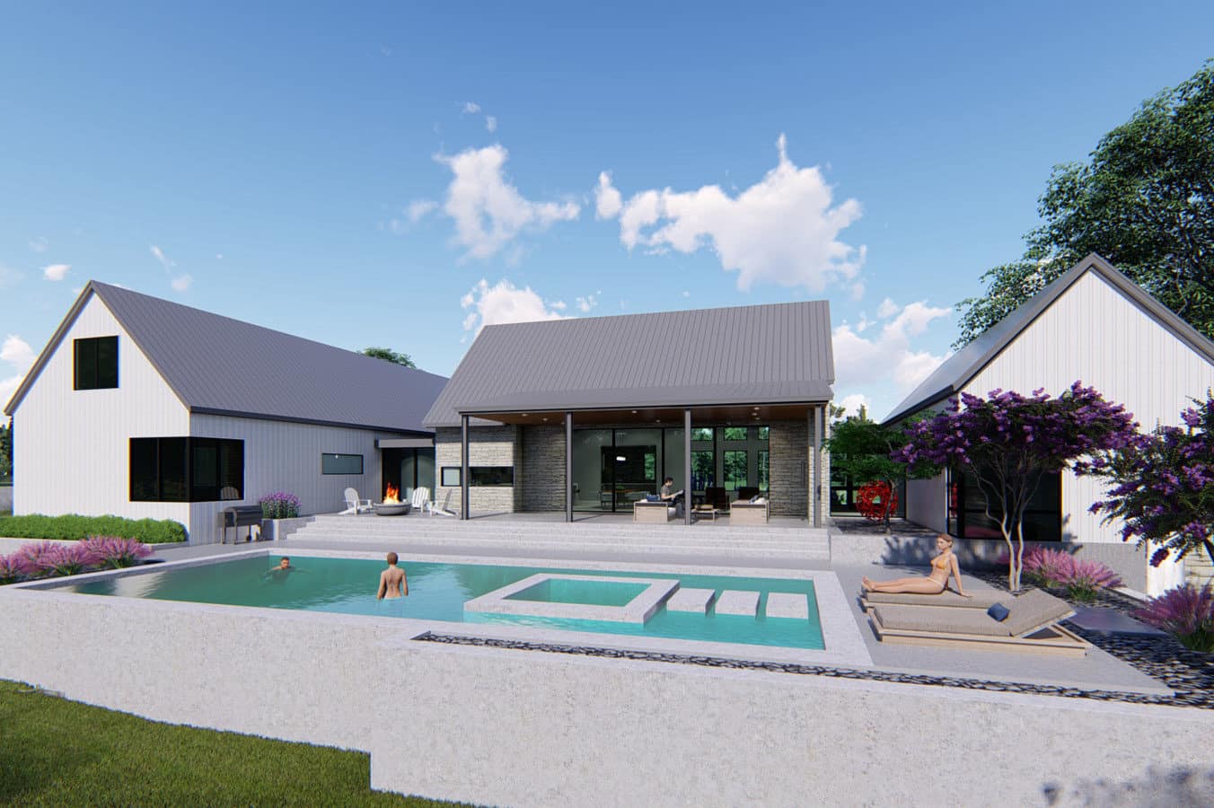 Kiani 10 Back Elevation